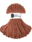 Sznurek pleciony bawełniany Bobbiny Premium / Terracotta / 5mm / 100m