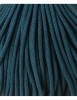 Sznurek pleciony bawełniany Bobbiny Premium / Petrol / Peacock Blue /  5 mm / 100 m