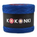 KOKONEK Merino 639 - Chaber/niebieski/rudy/miodowy/łososiowy