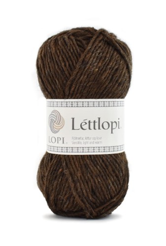 Włóczka Lopi Lettlopi / 0867 ciemny brąz melanż
