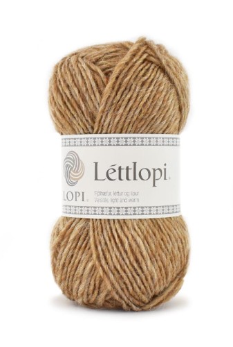 Włóczka Lopi Lettlopi / 1419 ciepły brąz melanż