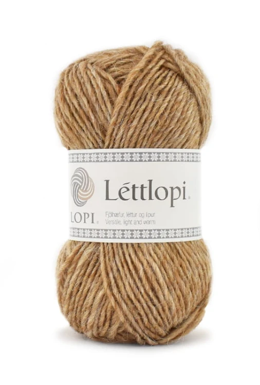 Włóczka Lopi Lettlopi / 1419 ciepły brąz melanż