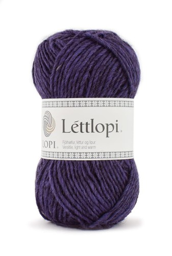 Włóczka Lopi Lettlopi / 9432 fiolet melanż