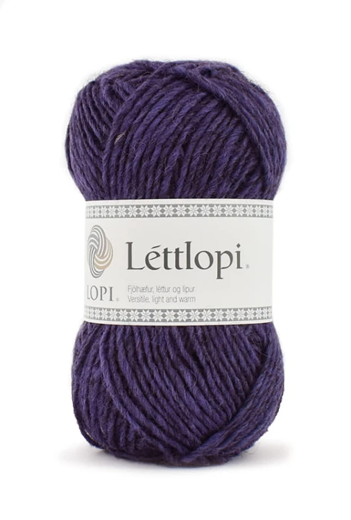 Włóczka Lopi Lettlopi / 9432 fiolet melanż