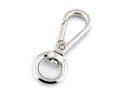 Karabińczyk metalowy / nikiel / 20x50 mm / 1 szt.