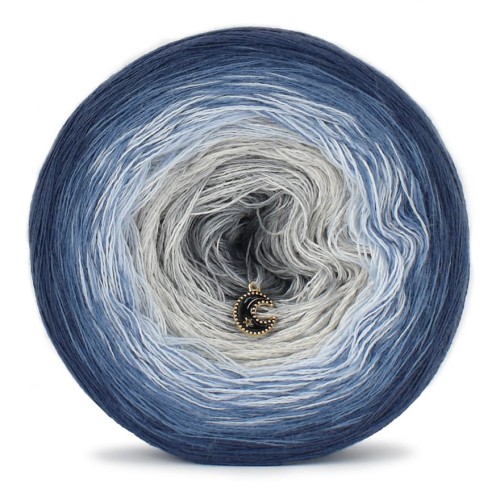 KOKONEK Merino 645 Sky is the limit - Fumo/szaroniebieski/jasny błękit/jasny szary melanż/szary