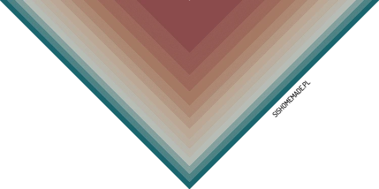 KOKONEK Merino 646 Adventure time - Malwa/zgaszona morela/ciepły beż/patyna/szmaragd