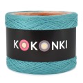 KOKONEK Merino 647 Lucky star - Szmaragd/łososiowy/koniak/cegła/bordo