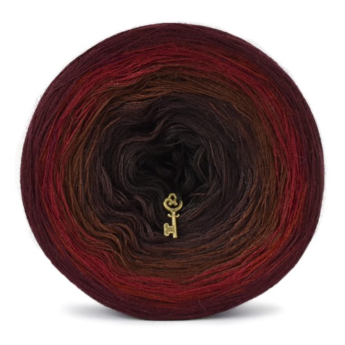 KOKONEK Merino 651 Dark knight - Wino/bordo/brąz/ciemny brąz/czekolada
