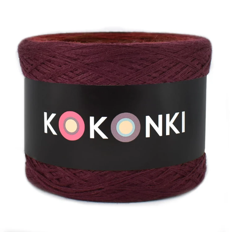 KOKONEK Merino 651 Dark knight - Wino/bordo/brąz/ciemny brąz/czekolada
