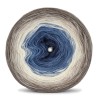KOKONEK Merino 652 Find your way - Orzech melanż/safari/krem/szaroniebieski/fumo