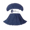 Sznurek pleciony bawełniany Bobbiny Junior / Jeansowy / Jeans / 3 mm / 100 m