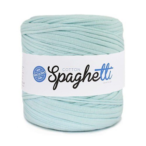 T-shirt Yarn Cotton Spaghetti - blada mięta
