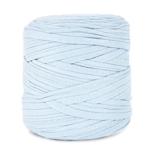 T-shirt Yarn Cotton Spaghetti - blady błękit