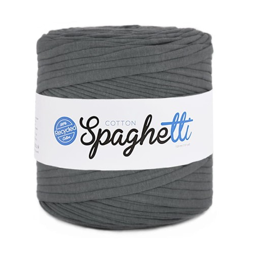 T-shirt Yarn Cotton Spaghetti - ziemisty