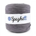 T-shirt Yarn Cotton Spaghetti - szaro-fioletowy
