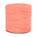 T-shirt Yarn Cotton Spaghetti - neonowa jasna morela