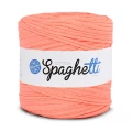 T-shirt Yarn Cotton Spaghetti - neonowa jasna morela