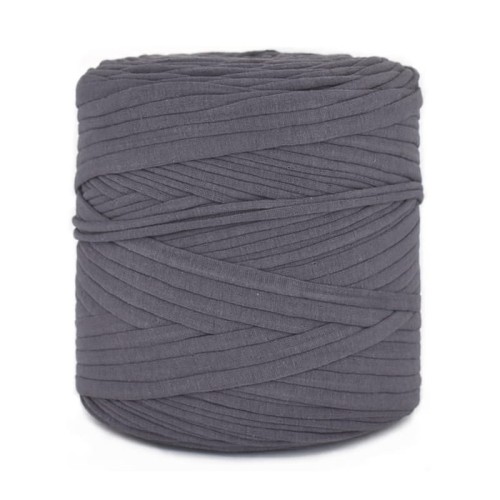 T-shirt Yarn Cotton Spaghetti - ciemny szaro-niebieski