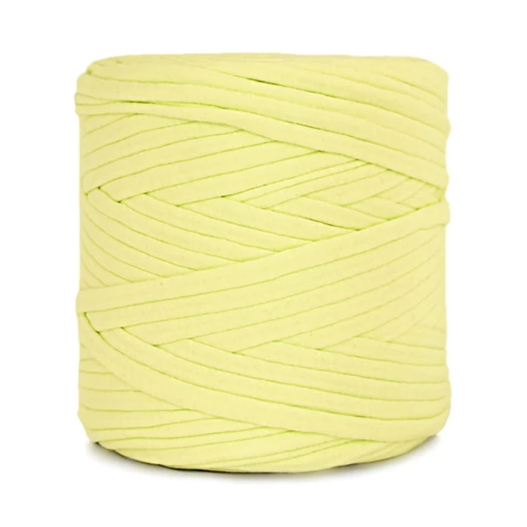 T-shirt Yarn Cotton Spaghetti - jasna limonka