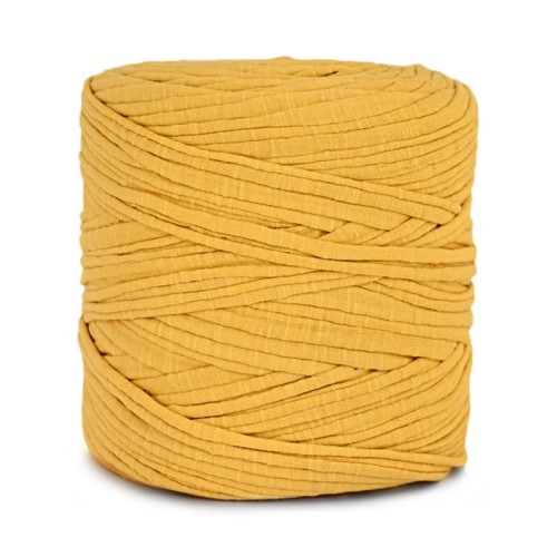 T-shirt Yarn Cotton Spaghetti - jasny bursztyn