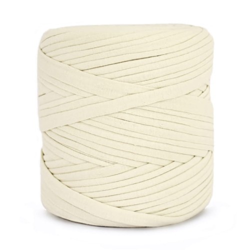 T-shirt Yarn Cotton Spaghetti - krem