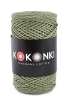 Sznurek Macrame Cotton by KOKONKI 2mm / rolka 200m / szałwia - OUTLET