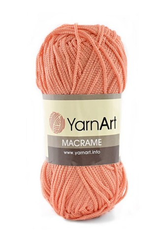 Sznurek poliestrowy YarnArt Macrame 1,5 mm 160 / morela