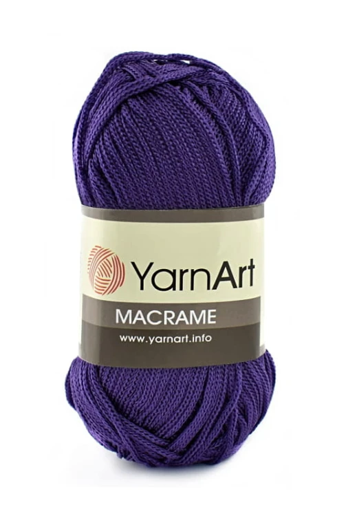 Sznurek poliestrowy YarnArt Macrame 1,5 mm 167 / fiolet