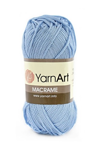 Sznurek poliestrowy YarnArt Macrame 1,5 mm 133 / błękit