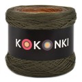 KOKONEK Merino 500 Oak Fruit - Khaki/orzech melanż/ciepły brąz/kurkuma