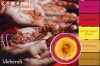 KOKONEK A219 Mehendi Piwonia/czerwień/intensywny żółty/kurkuma/musztarda