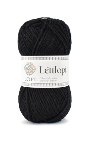 Włóczka Lopi Lettlopi 0059 / czerń