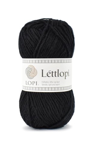 Włóczka Lopi Lettlopi 0059 / czerń