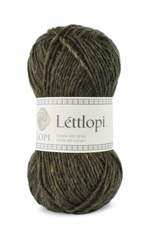 Włóczka Lopi Lettlopi 1416 / ciemne khaki