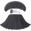 Sznurek pleciony bawełniany Bobbiny Junior / Grafit / Charcoal / 3 mm / 100 m