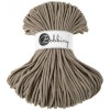 Sznurek pleciony bawełniany Bobbiny Premium / Kawowy / 5 mm / 100 m