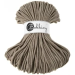 Sznurek pleciony bawełniany Bobbiny Premium / Kawowy / Coffee / 5mm / 100m