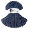 Sznurek pleciony bawełniany Bobbiny Premium / Jeansowy / 5 mm / 100 m