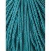 Sznurek pleciony bawełniany Bobbiny Premium / Morski / Teal / 5 mm / 100 m