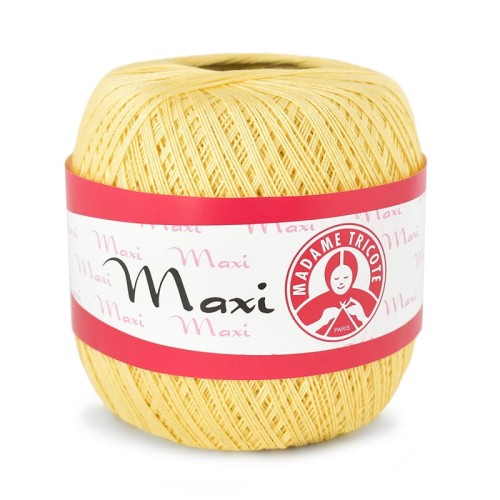 Kordonek Madame Tricote Paris Maxi 6303 / jasny żółty