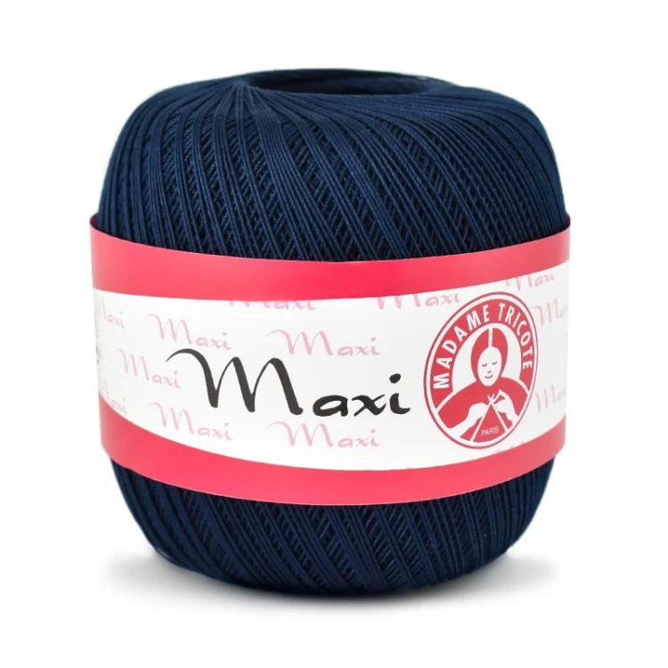Kordonek Madame Tricote Paris Maxi 4909 / ciemny granat