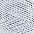 Sznurek Macrame Cotton by KOKONKI 2 mm / rolka 200 m / jasny szary (wiązany)