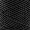 Sznurek Macrame Cotton by KOKONKI 2 mm / rolka 200 m / czerń (wiązany)