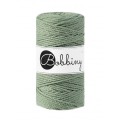 Sznurek skręcany 3-żyłowy bawełniany Bobbiny 3ply Macrame Rope / Szałwia / Eucalyptus / 3 mm / 100 m