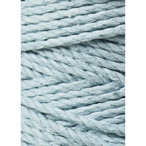 Sznurek skręcany 3-żyłowy bawełniany Bobbiny 3ply Macrame Rope / Mgiełka / Misty / 3 mm / 100 m