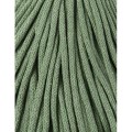 Sznurek pleciony bawełniany Bobbiny Premium / Szałwia / Eucalyptus Green / 5 mm / 100 m