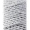 Sznurek skręcany bawełniany Bobbiny Macrame Cord / Jasny Szary / Light Grey / 3mm / 100m