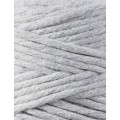 Sznurek skręcany bawełniany Bobbiny Macrame Cord / Jasny Szary / Light Grey / 3mm / 100m