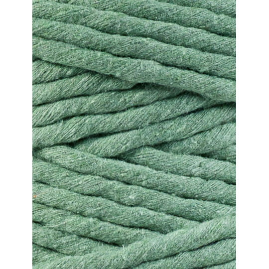Sznurek skręcany bawełniany Bobbiny Macrame Cord / Szałwia / Eucalyptus Green / 5mm / 100m
